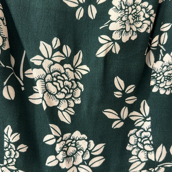 Park & Fifth Green Floral Dress - Picture 2 of 3